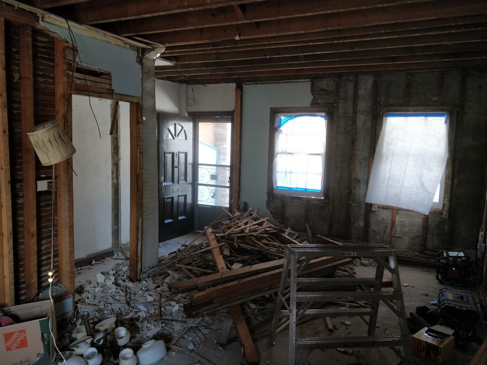 Looking at foyer